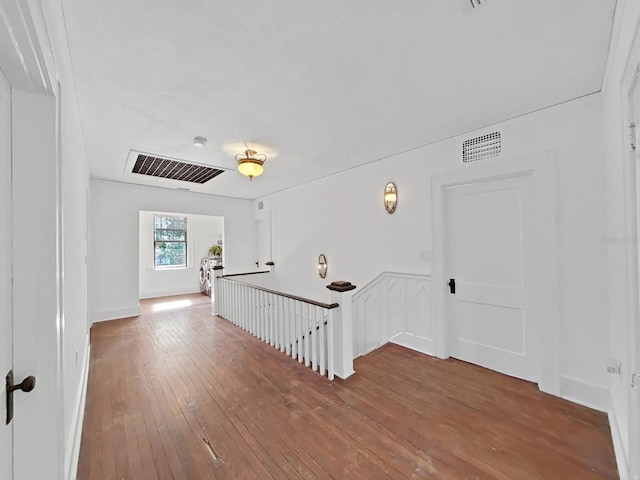 interior space featuring hardwood / wood-style floors