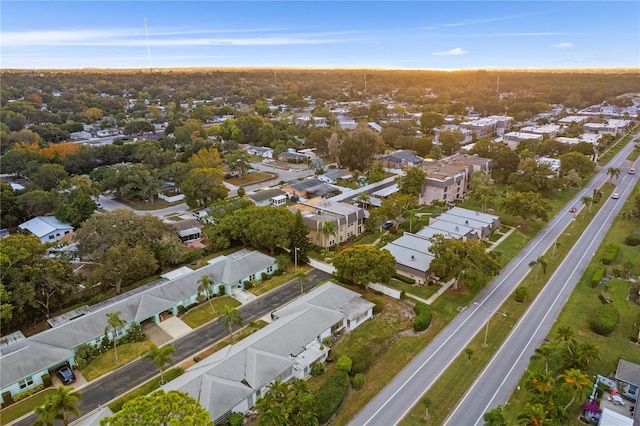 aerial view