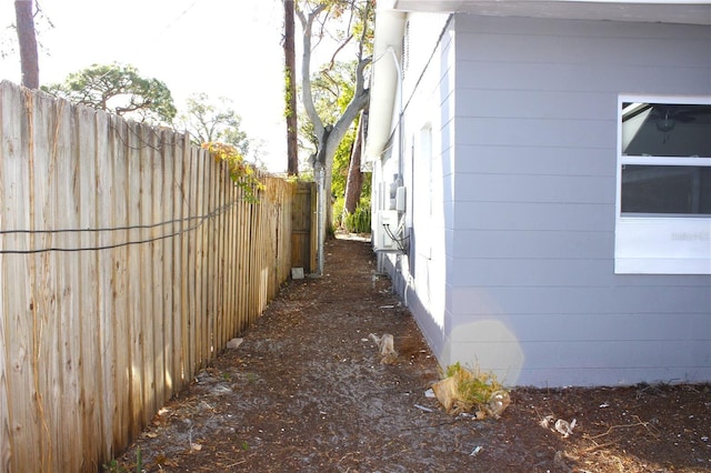 view of home's exterior