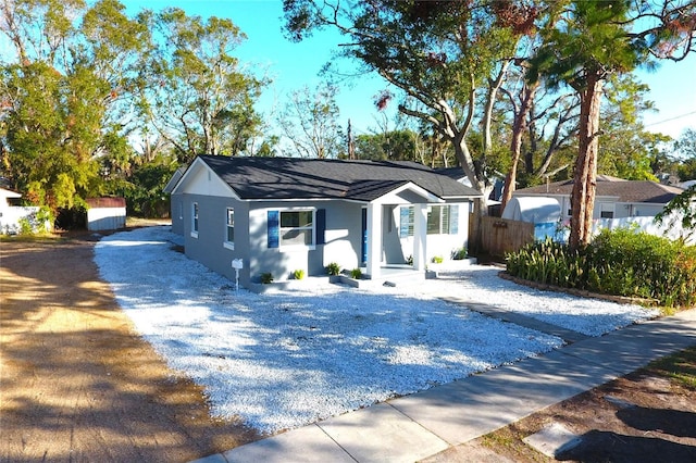 view of front of house