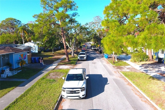 view of road