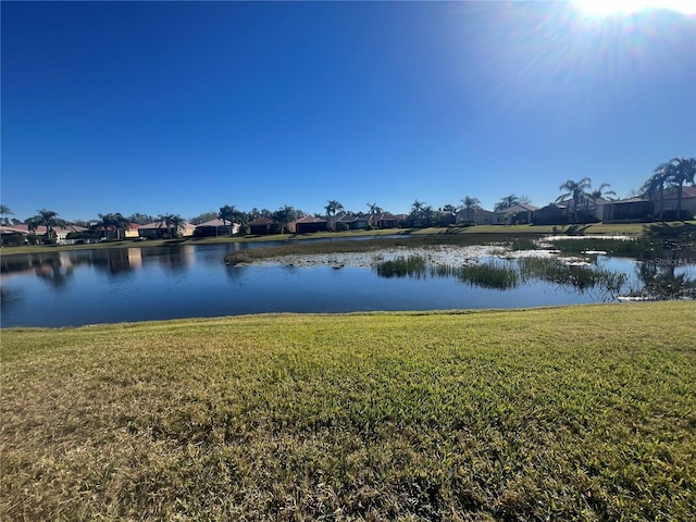 property view of water