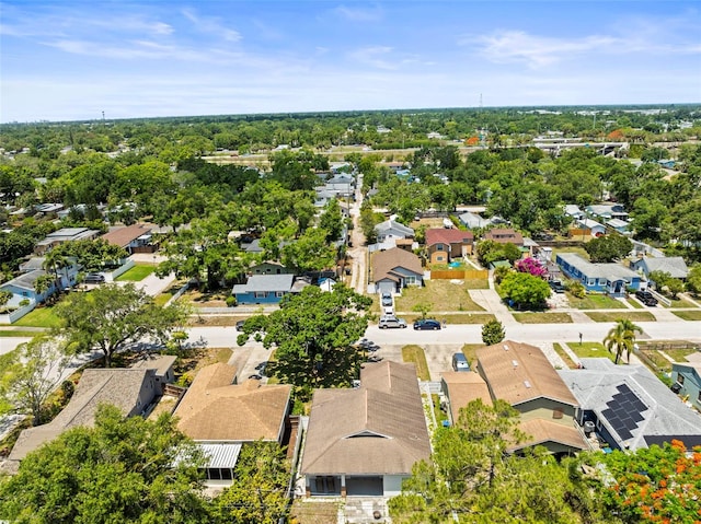 3611 19th St N, Saint Petersburg, FL 33713 - aerial view of residential area with a tree filled landscape