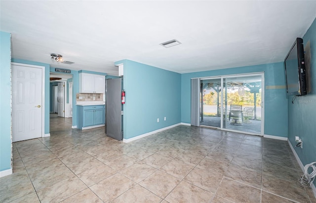 view of unfurnished living room