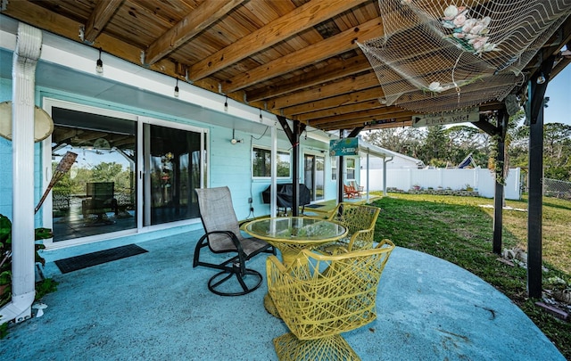 view of patio / terrace