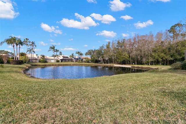 property view of water