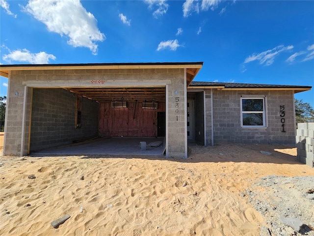 view of front of house