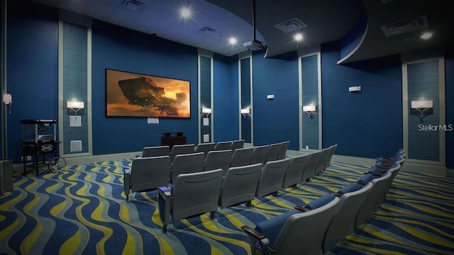 view of home theater