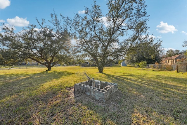 view of yard