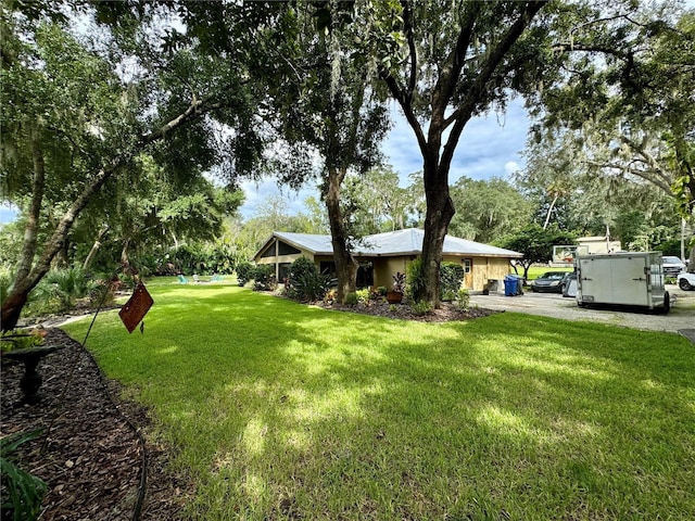 view of yard