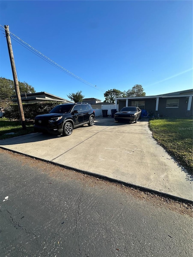 view of ranch-style home