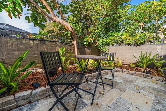 view of patio