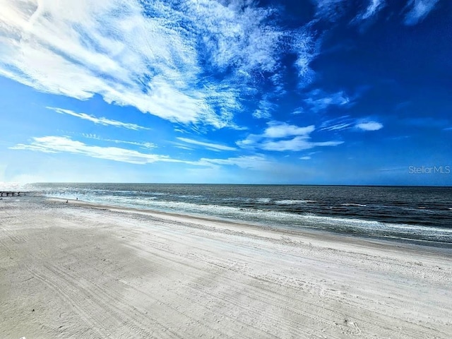 water view with a beach view