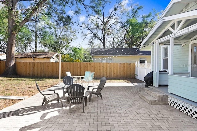 view of patio