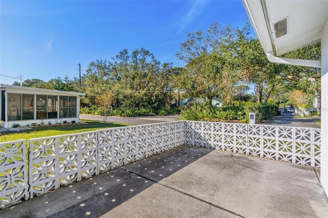 view of patio / terrace