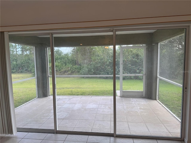 entryway featuring plenty of natural light