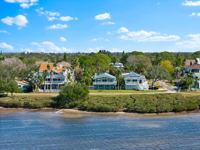 property view of water