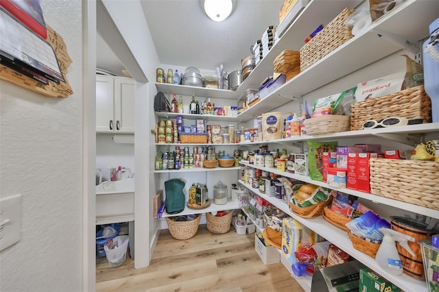 view of pantry