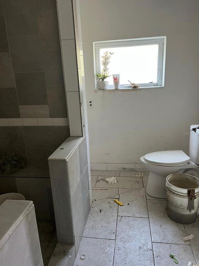 bathroom with toilet