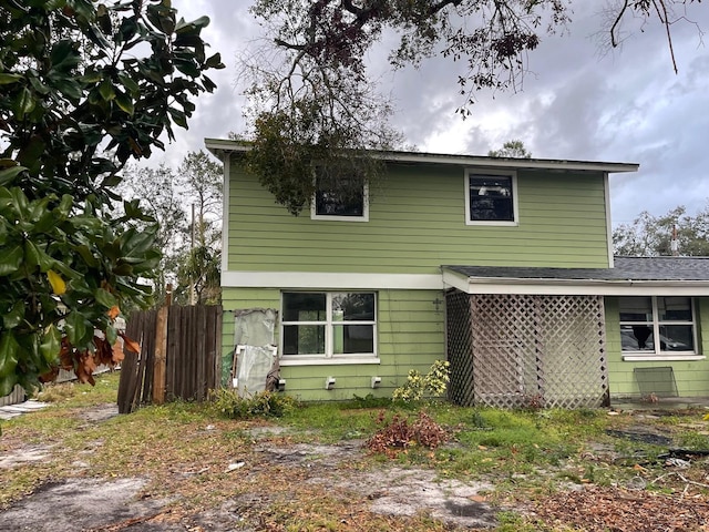 view of back of house