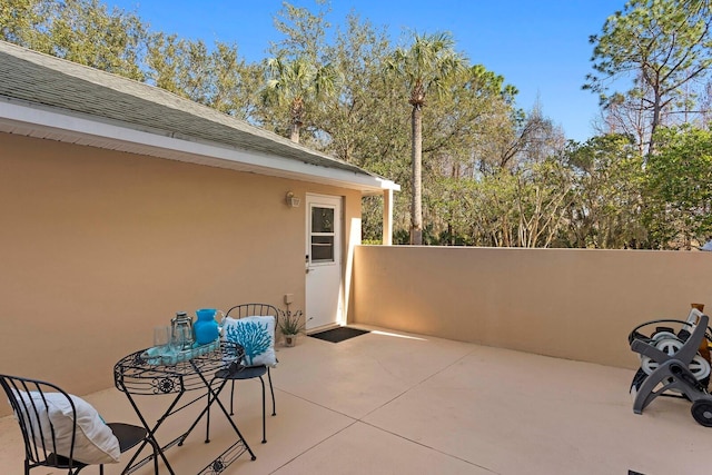 view of patio / terrace