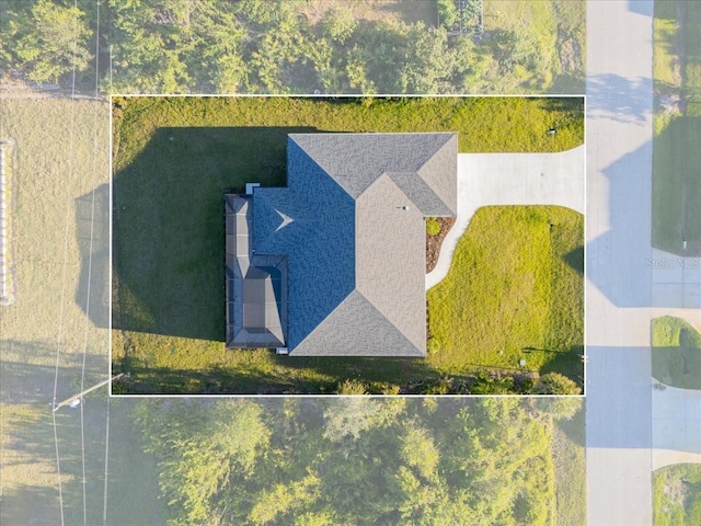 drone / aerial view