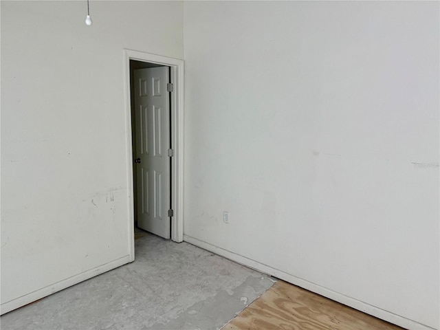 view of unfurnished room