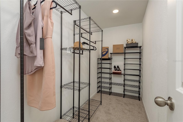 4514 Dewey Dr, New Port Richey, FL 34652 - walk in closet featuring carpet