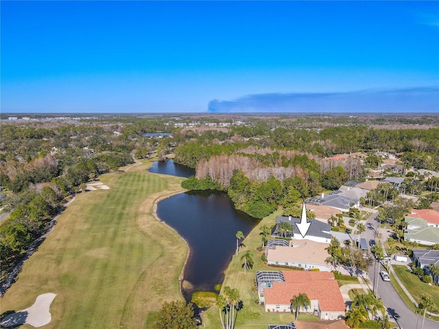12113 Marblehead Dr, Tampa, FL 33626 - view of property location featuring a large body of water, nearby suburban area, and a golf club