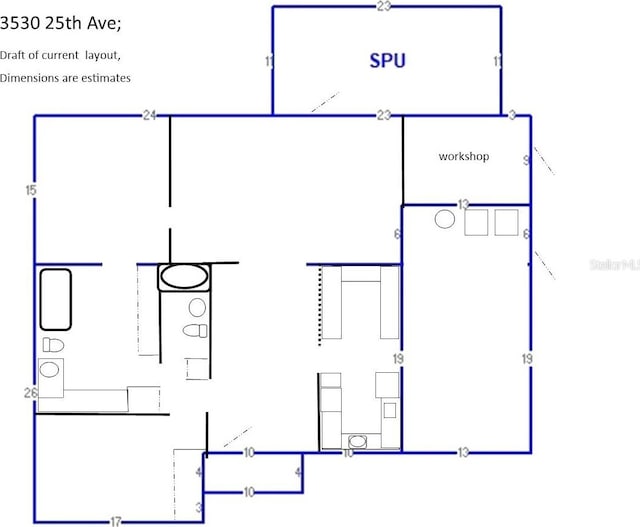 view of layout