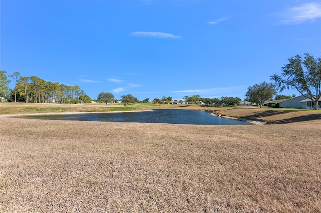 property view of water