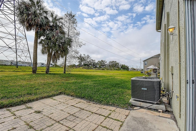 view of patio / terrace with cooling unit