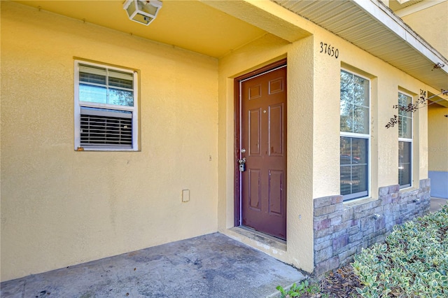 view of property entrance