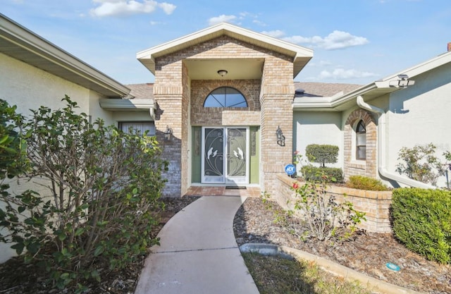 view of entrance to property