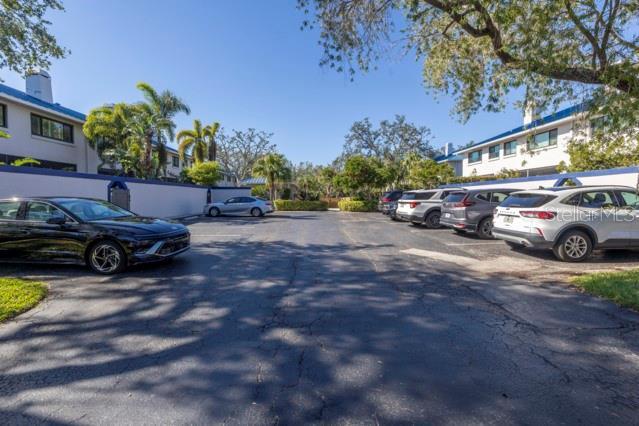 view of parking / parking lot