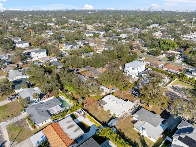 aerial view