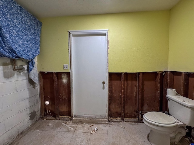 bathroom with toilet