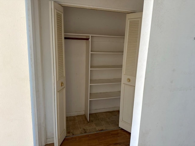 view of closet