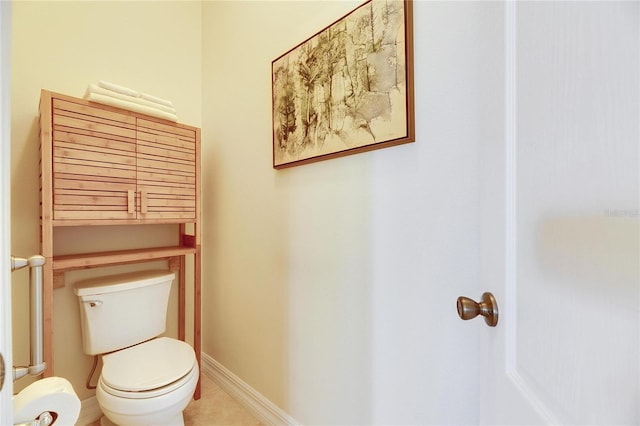 bathroom with toilet