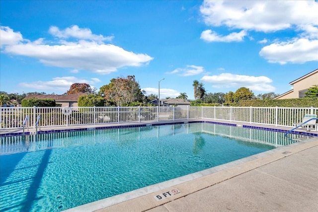 view of pool