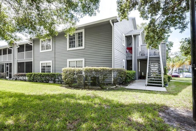 view of property featuring central AC