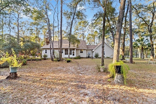 view of ranch-style house