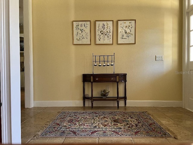 entryway with plenty of natural light