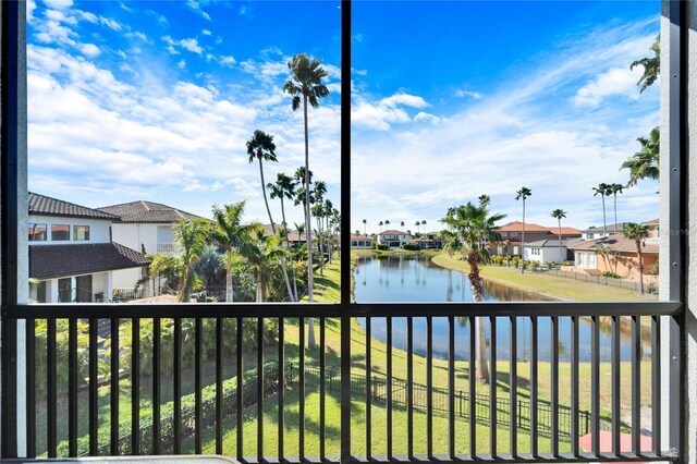 1308 Alhambra Dr, Apollo Beach, FL 33572 - water view featuring nearby suburban area