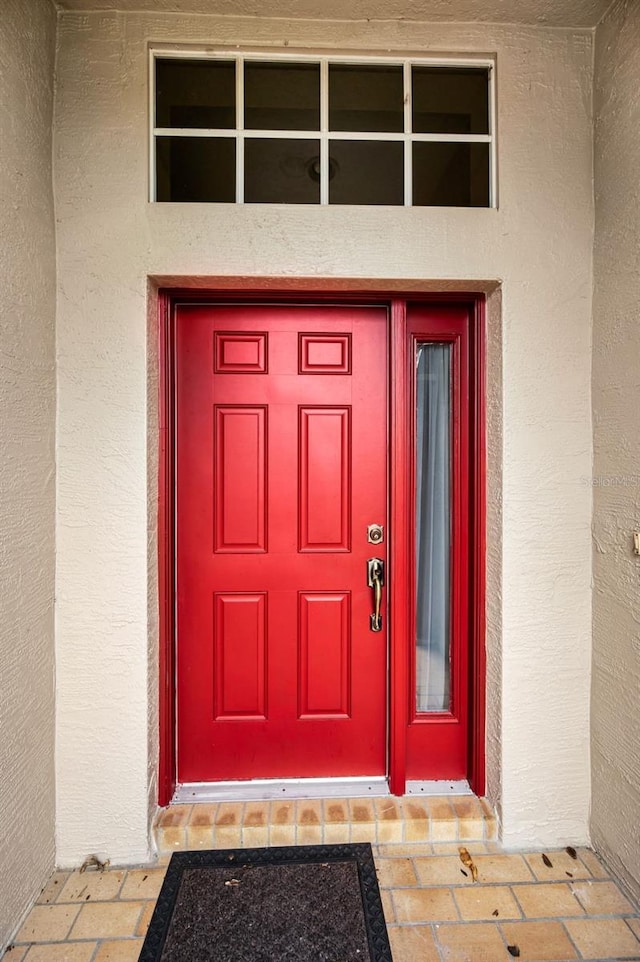 view of property entrance