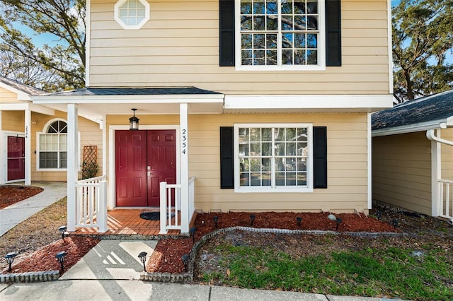 view of entrance to property