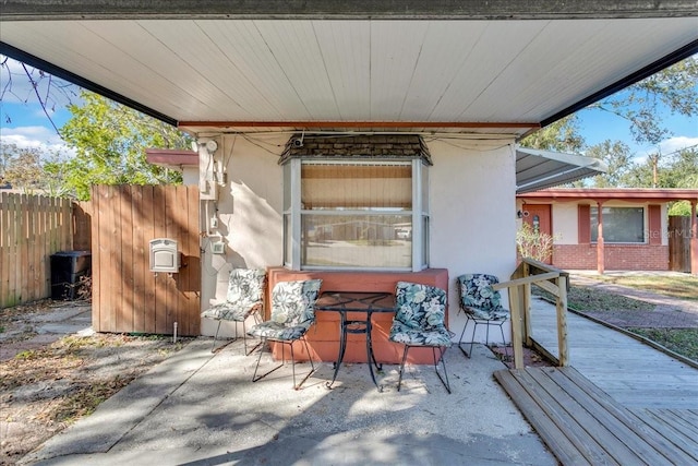 view of patio / terrace