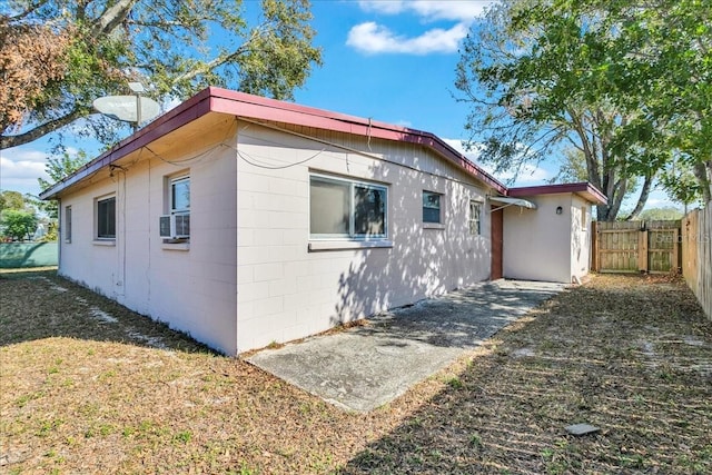 view of side of property