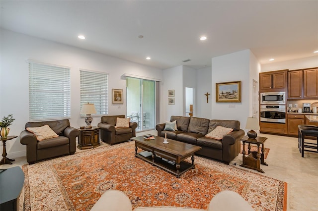 view of living room