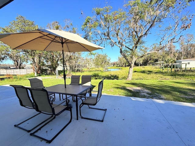 view of patio